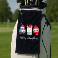 Merry Christmas Unicorn Llama Sloth Funny Wo Girl Gifts Golf Towel
