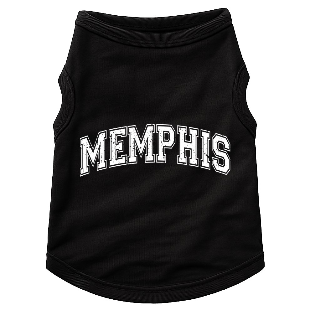 Memphis Classic Vintage Tennessee Sports Cute Gift Doggie Tank