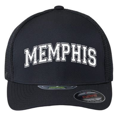 Memphis Classic Vintage Tennessee Sports Cute Gift Flexfit Unipanel Trucker Cap