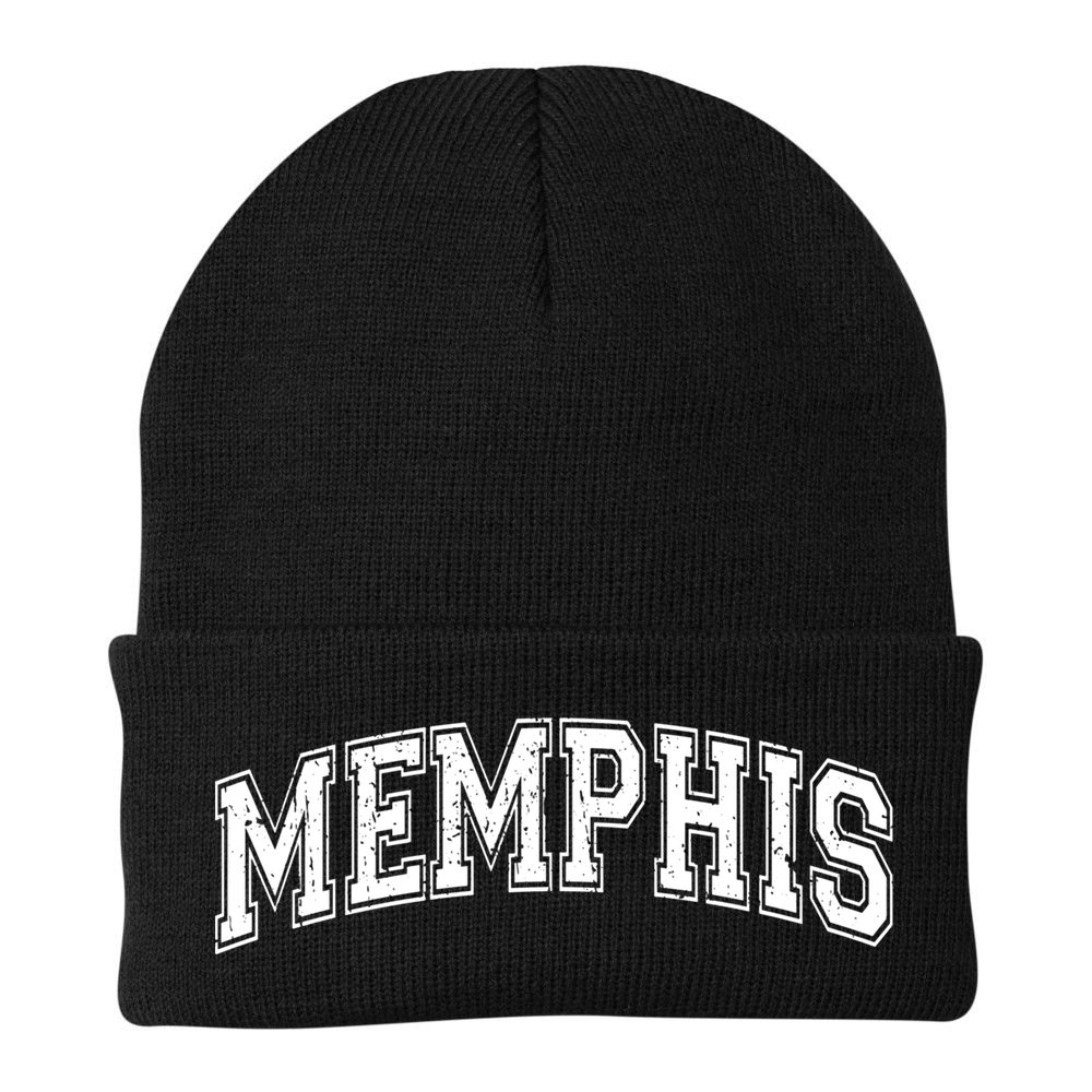Memphis Classic Vintage Tennessee Sports Cute Gift Beanie