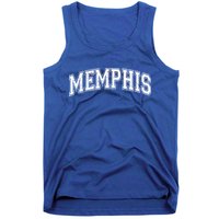 Memphis Classic Vintage Tennessee Sports Cute Gift Tank Top