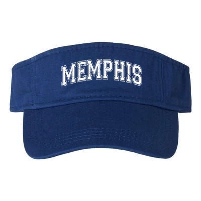 Memphis Classic Vintage Tennessee Sports Cute Gift Valucap Bio-Washed Visor