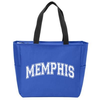Memphis Classic Vintage Tennessee Sports Cute Gift Zip Tote Bag