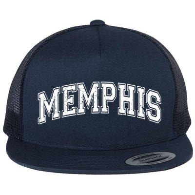 Memphis Classic Vintage Tennessee Sports Cute Gift Flat Bill Trucker Hat