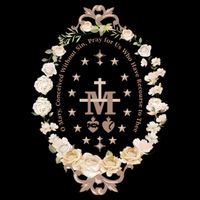 Marian Catholic Virgin Mary Catholic Gifts For Women Marian Cross Flat Bill Trucker Hat