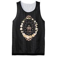 Marian Catholic Virgin Mary Catholic Gifts For Women Marian Cross Mesh Reversible Basketball Jersey Tank