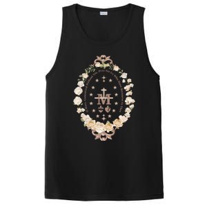 Marian Catholic Virgin Mary Catholic Gifts For Women Marian Cross PosiCharge Competitor Tank