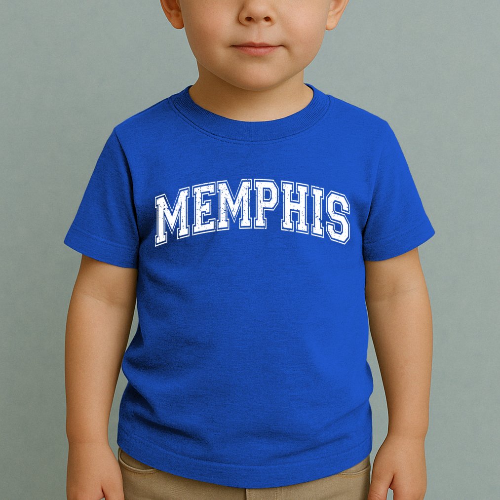 Memphis Classic Vintage Tennessee Sports Gift Toddler T-Shirt