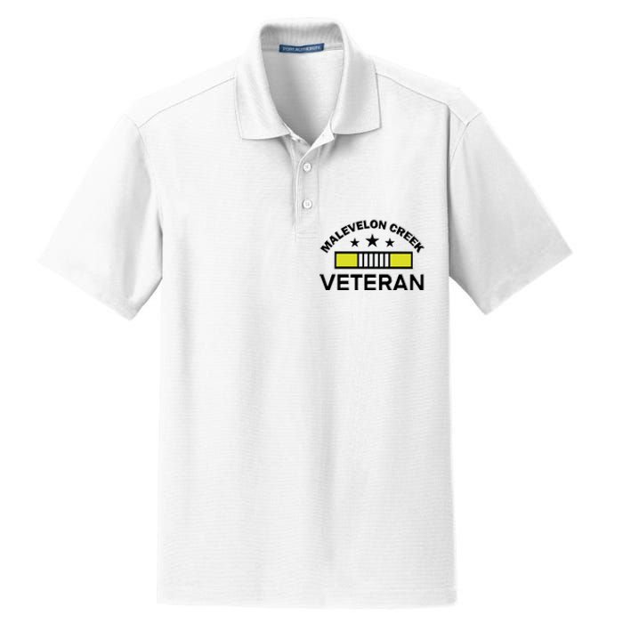 Malevelon Creek Veteran Dry Zone Grid Polo