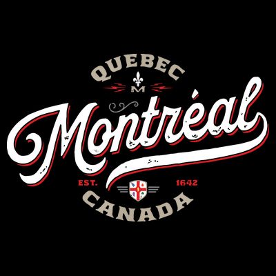 Montreal Canada Vintage Quebec French Canadian Gift Travel T-Shirt