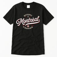 Montreal Canada Vintage Quebec French Canadian Gift Travel Tall T-Shirt