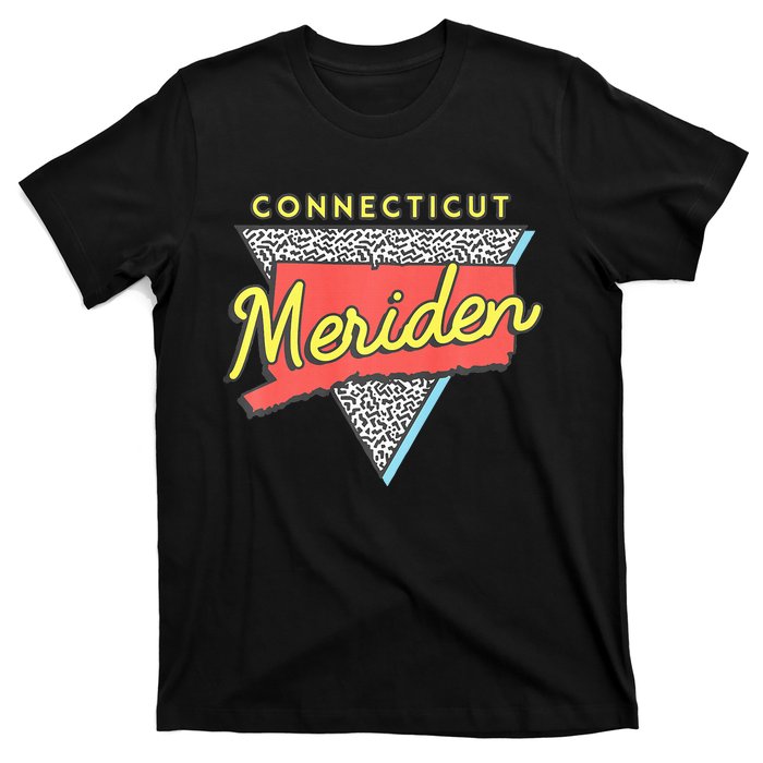 Meriden Connecticut Vintage Ct Triangle T-Shirt