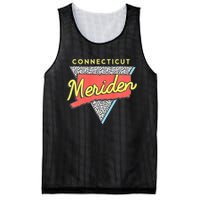 Meriden Connecticut Vintage Ct Triangle Mesh Reversible Basketball Jersey Tank