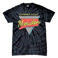 Meriden Connecticut Vintage Ct Triangle Tie-Dye T-Shirt