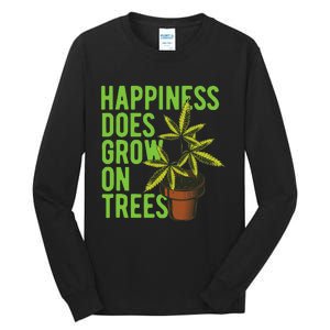 Marijuana Cannabis Weed Growing Grower Tall Long Sleeve T-Shirt