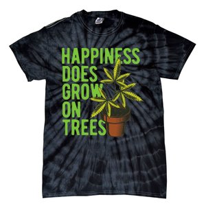 Marijuana Cannabis Weed Growing Grower Tie-Dye T-Shirt