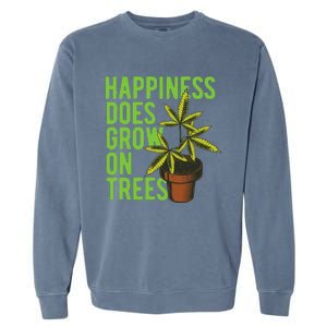 Marijuana Cannabis Weed Growing Grower Garment-Dyed Sweatshirt