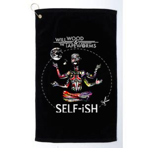 Meditation Colorful Will Wood Selffish Platinum Collection Golf Towel