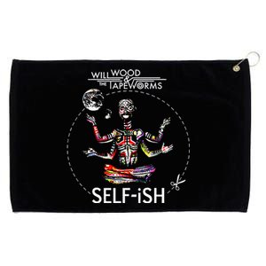 Meditation Colorful Will Wood Selffish Grommeted Golf Towel