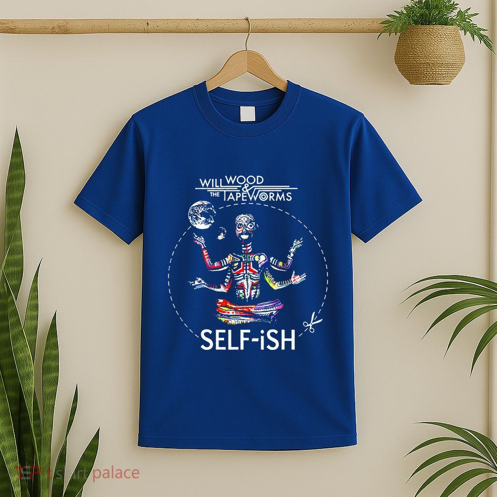 Meditation Colorful Will Wood Selffish T-Shirt