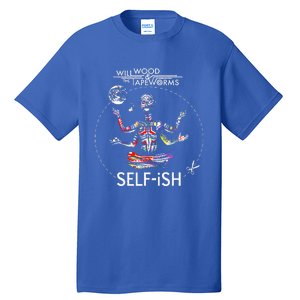 Meditation Colorful Will Wood Selffish Tall T-Shirt