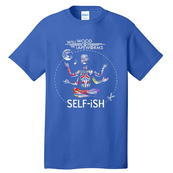 Meditation Colorful Will Wood Selffish Tall T-Shirt