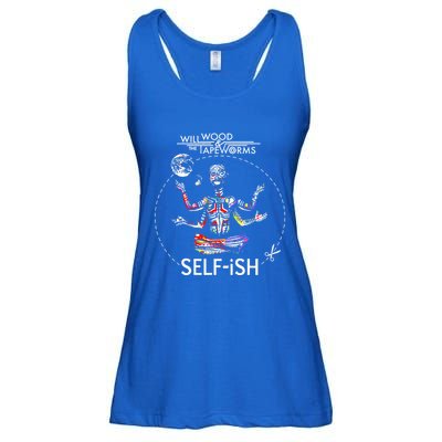 Meditation Colorful Will Wood Selffish Ladies Essential Flowy Tank