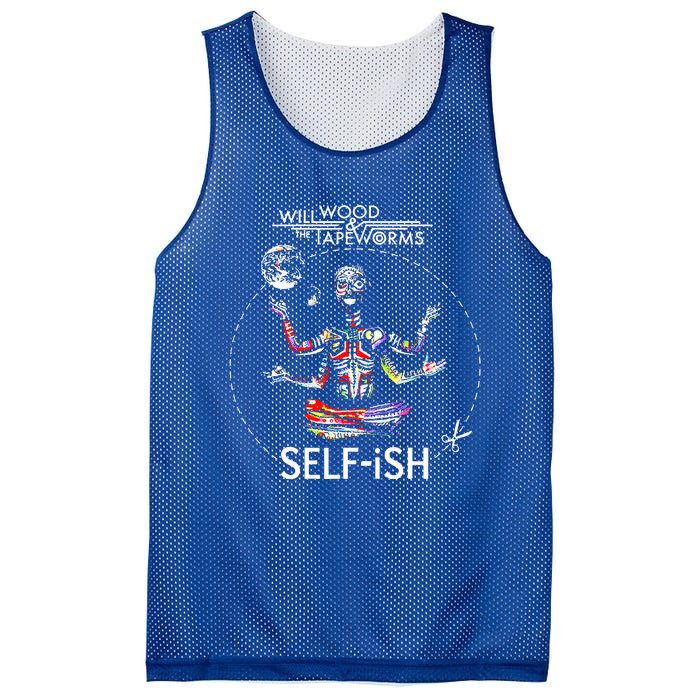 Meditation Colorful Will Wood Selffish Mesh Reversible Basketball Jersey Tank