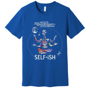 Meditation Colorful Will Wood Selffish Premium T-Shirt