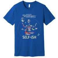 Meditation Colorful Will Wood Selffish Premium T-Shirt