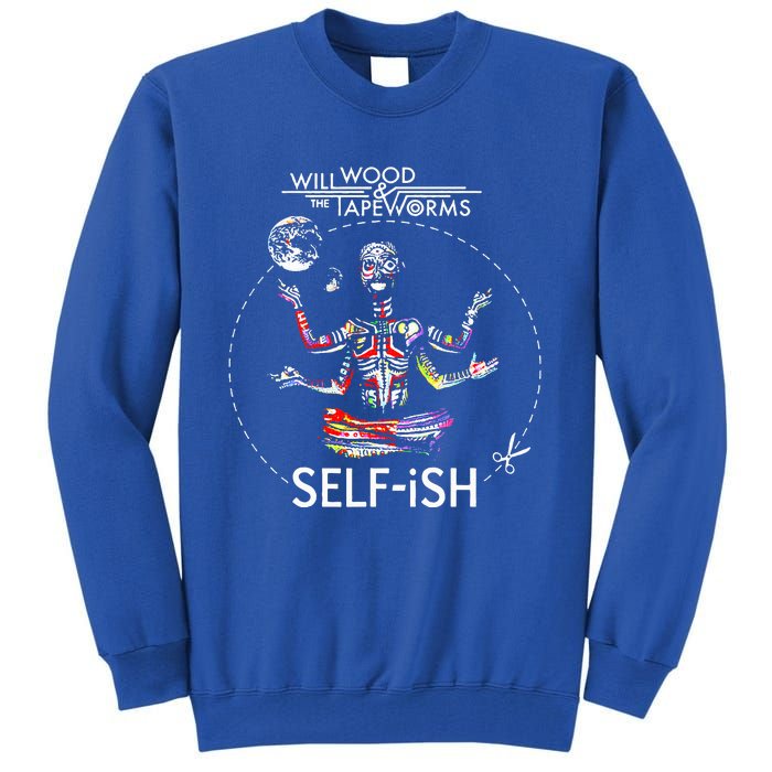 Meditation Colorful Will Wood Selffish Tall Sweatshirt