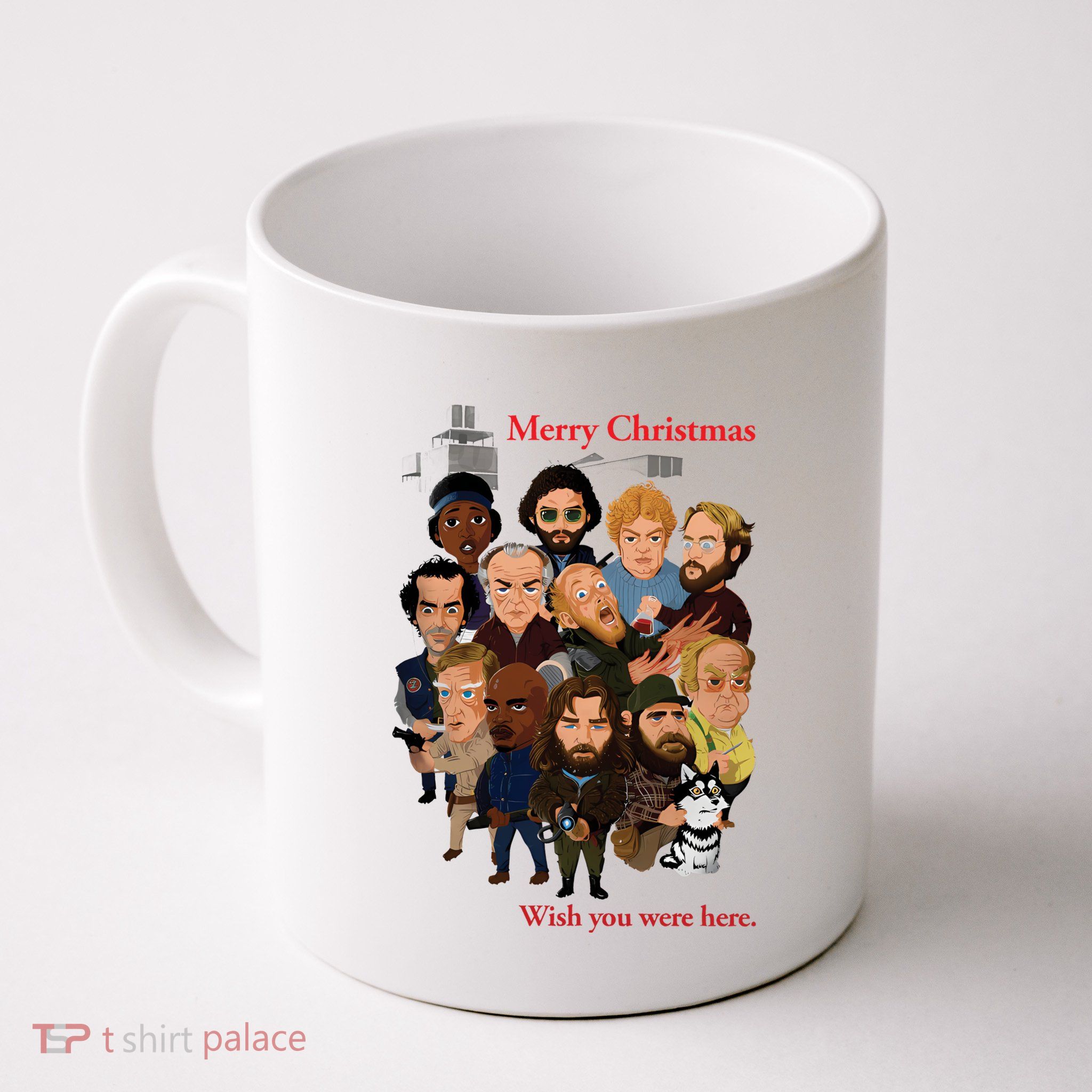 Merry Christmas Wish You Were Here The Things Crew Mug
