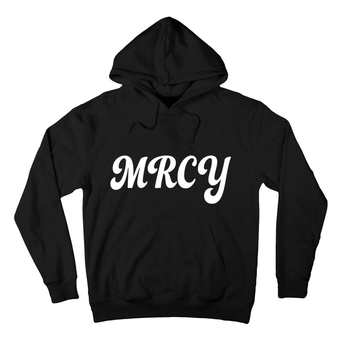 MRCY Christian Worship Shortened Word Hoodie