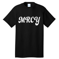 MRCY Christian Worship Shortened Word Tall T-Shirt