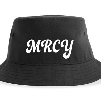 MRCY Christian Worship Shortened Word Sustainable Bucket Hat