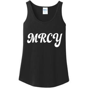 MRCY Christian Worship Shortened Word Ladies Essential Tank