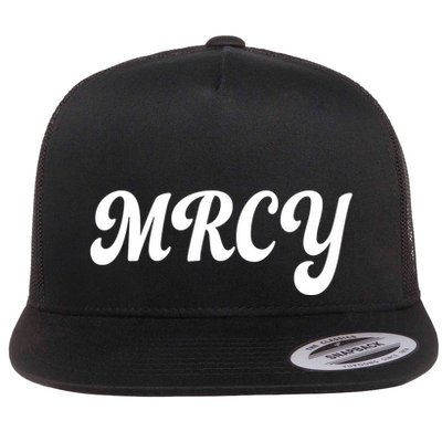 MRCY Christian Worship Shortened Word Flatbill Hat