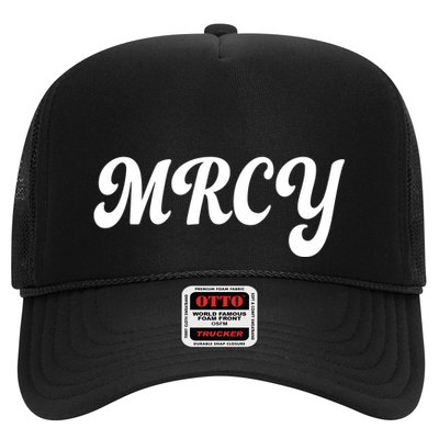 MRCY Christian Worship Shortened Word Trucker Hat