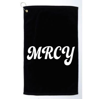 MRCY Christian Worship Shortened Word Golf Towel