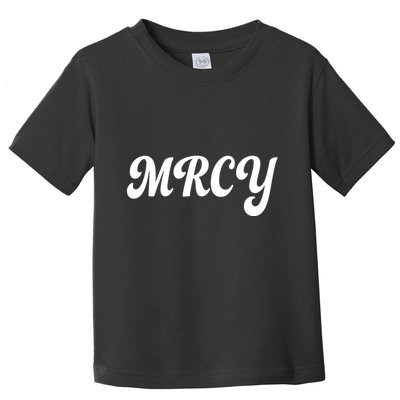 MRCY Christian Worship Shortened Word Toddler T-Shirt