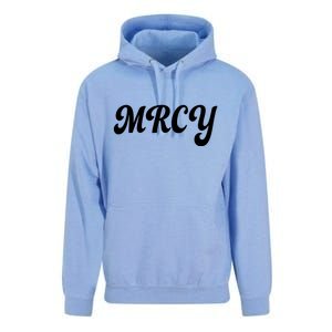 MRCY Christian Worship Shortened Word Unisex Surf Hoodie