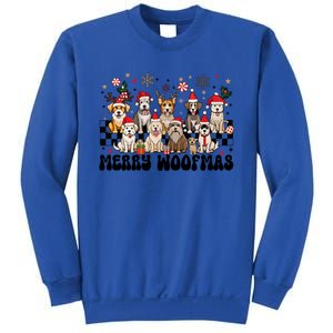 Merry Christmas Woofmas Dog Lovers Puppies Santa Reindeer Gift Sweatshirt