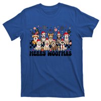 Merry Christmas Woofmas Dog Lovers Puppies Santa Reindeer Gift T-Shirt