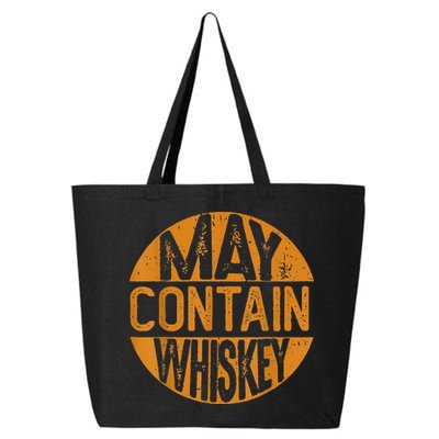 May Contain Whiskey Funny Liquor Drinking 25L Jumbo Tote