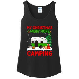 My Christmas Wish More Camping RV Christmas Tree Gift Ladies Essential Tank