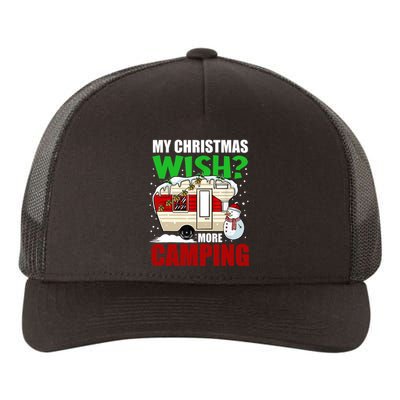 My Christmas Wish More Camping Pajama Cool Gift Yupoong Adult 5-Panel Trucker Hat