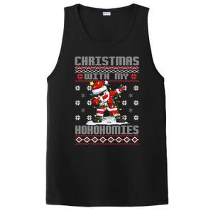 Merry Christmas With My Hohomies Funny Dabbing Santa Xmas Holiday PosiCharge Competitor Tank