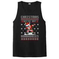 Merry Christmas With My Hohomies Funny Dabbing Santa Xmas Holiday PosiCharge Competitor Tank