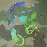 Monkey Chimp With Sunglasses And Headphones Legacy Tie Dye Trucker Hat