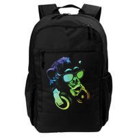 Monkey Chimp With Sunglasses And Headphones Backpack